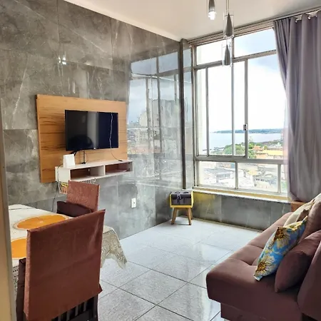 Cartão Postal Apto com vista para Baía Belém Exterior foto